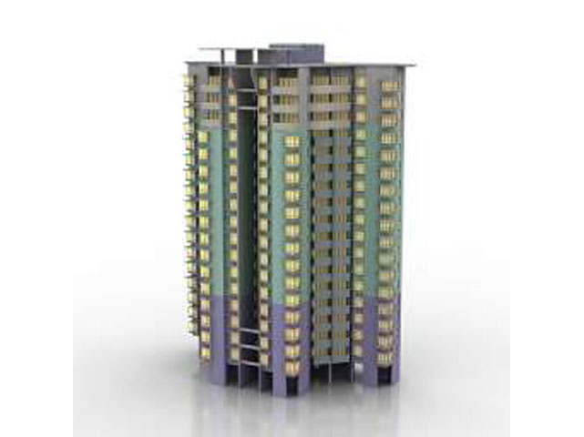 Free Building N75 3D model For Architecture 3Ds Max Model Download
